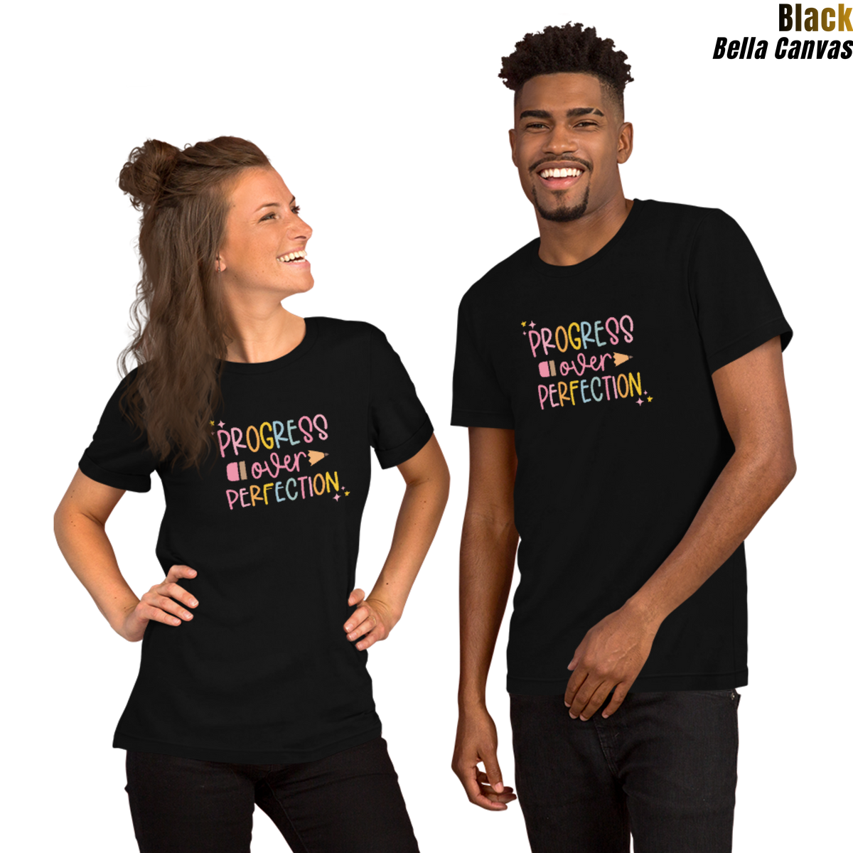 Progress Over Perfection Unisex T-shirt