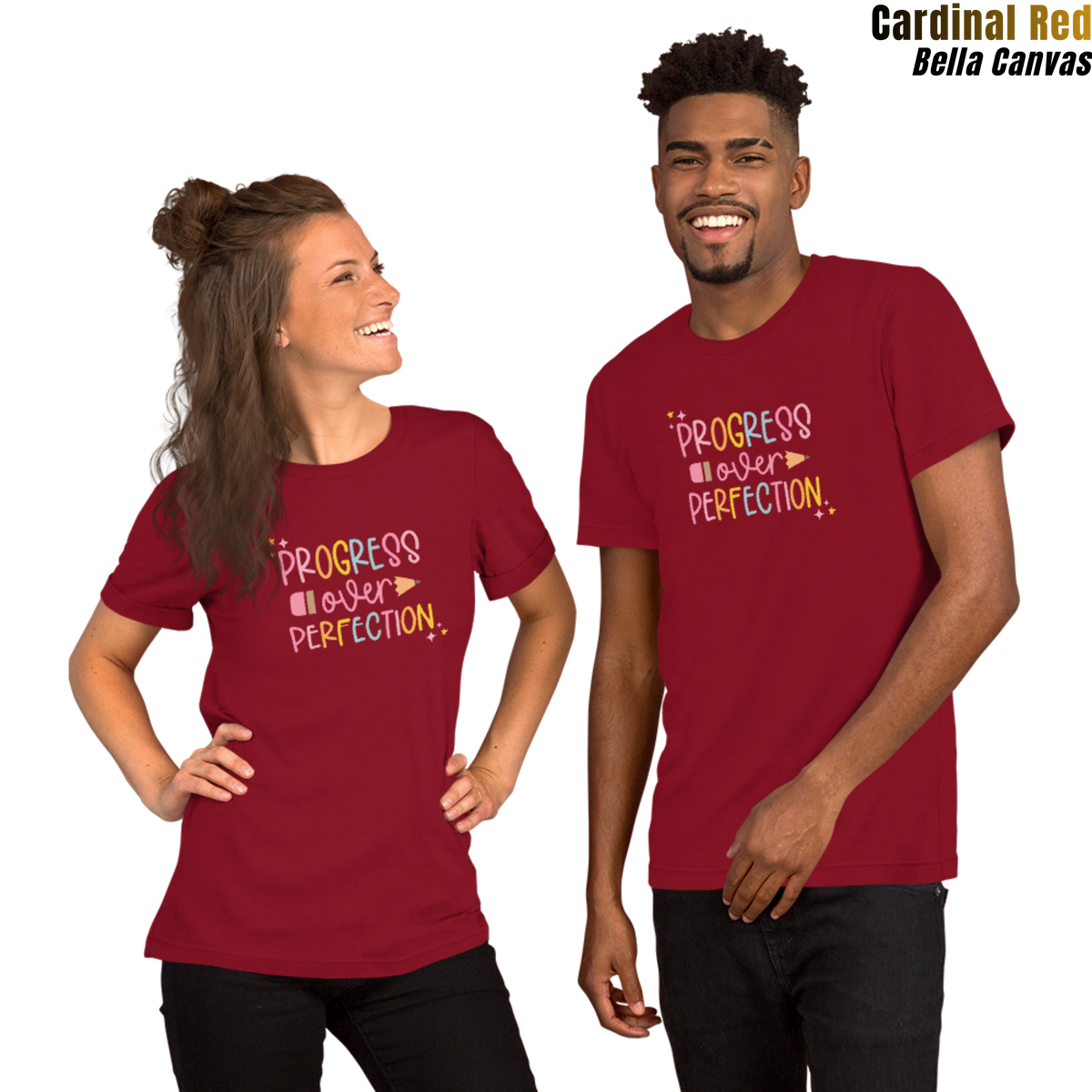 Progress Over Perfection Unisex T-shirt