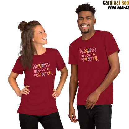 Progress Over Perfection Unisex T-shirt