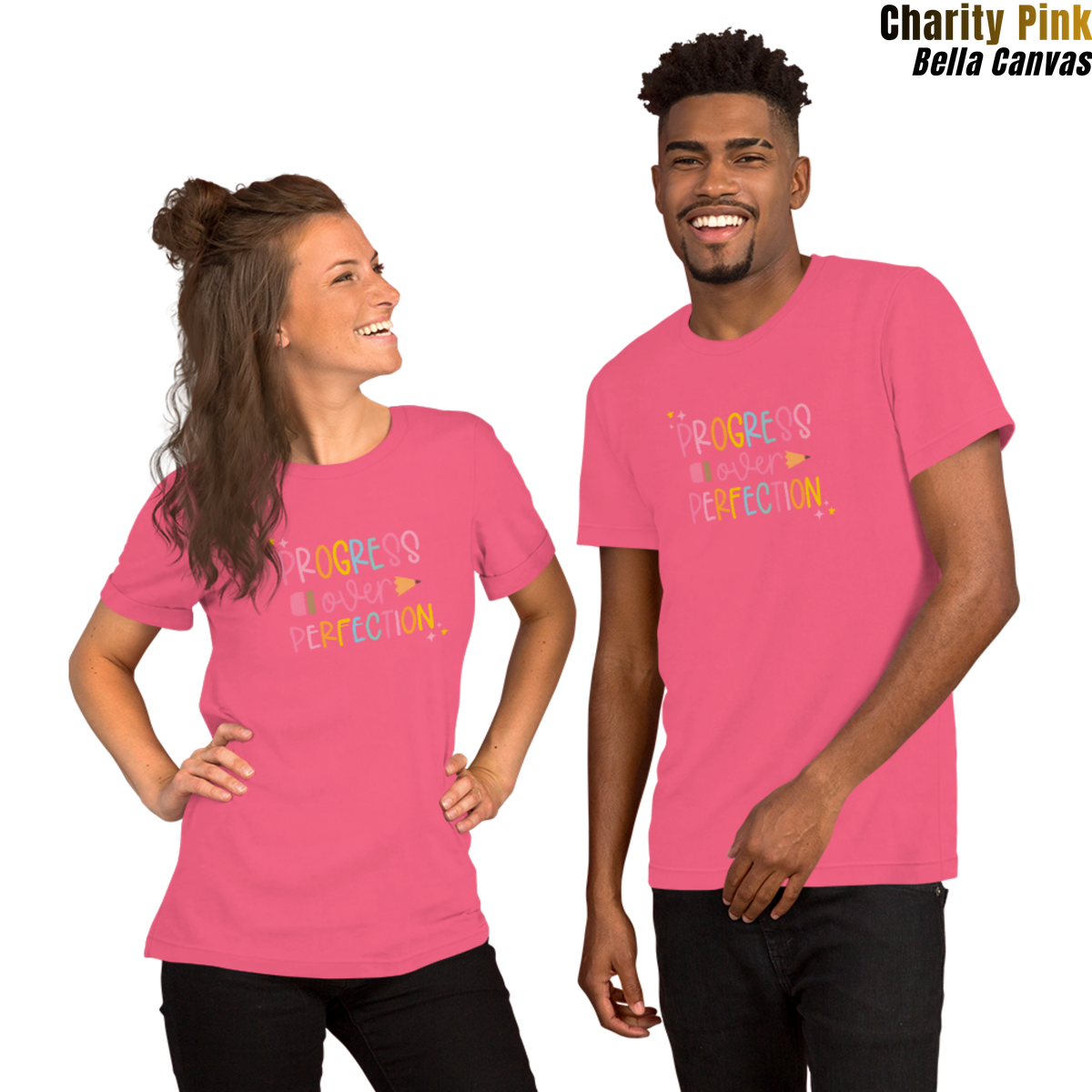 Progress Over Perfection Unisex T-shirt