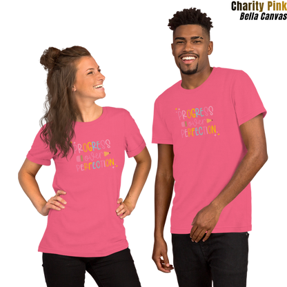 Progress Over Perfection Unisex T-shirt
