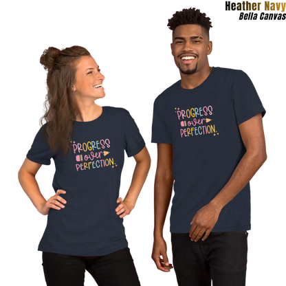Progress Over Perfection Unisex T-shirt