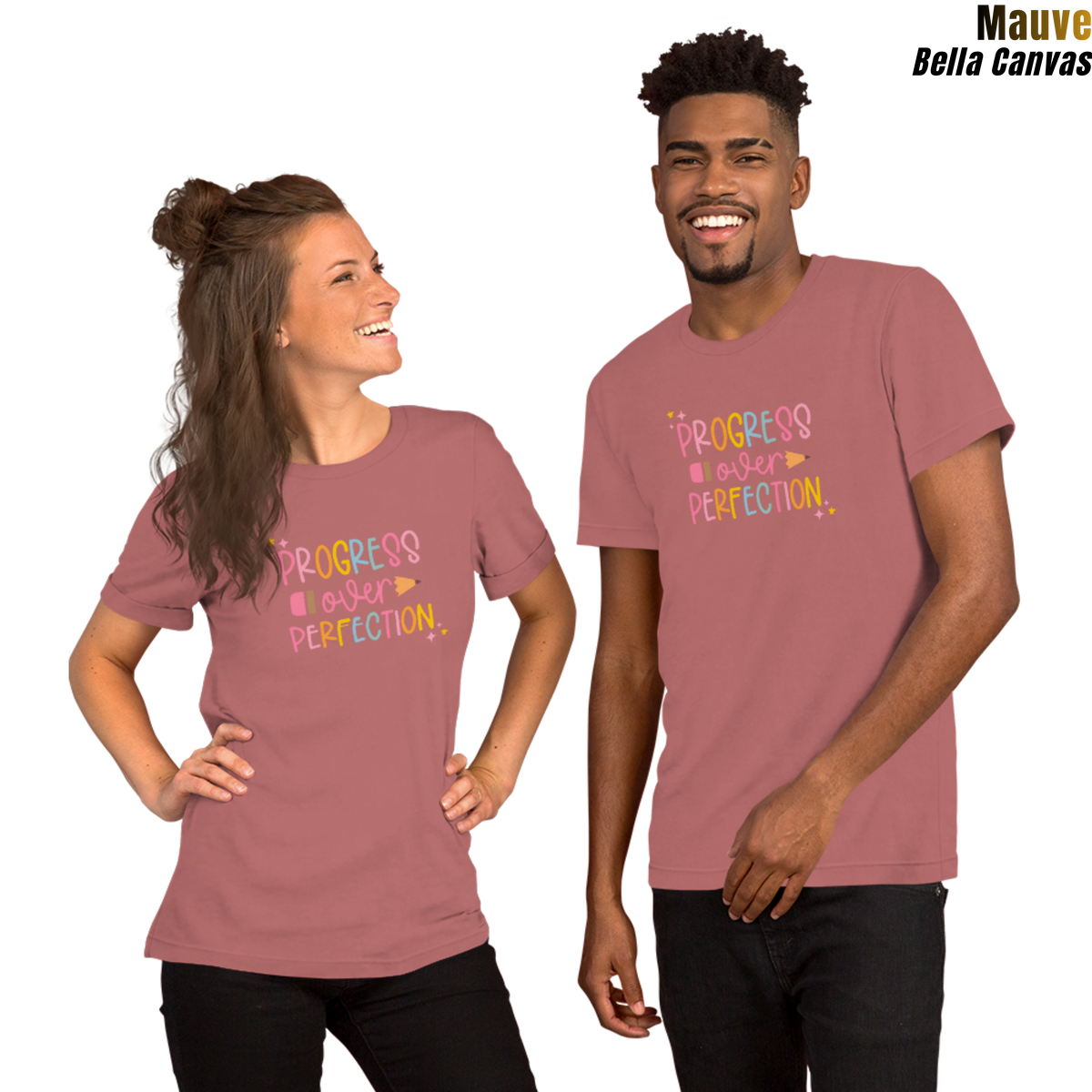 Progress Over Perfection Unisex T-shirt