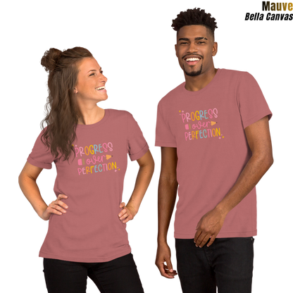 Progress Over Perfection Unisex T-shirt