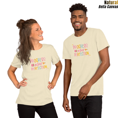 Progress Over Perfection Unisex T-shirt