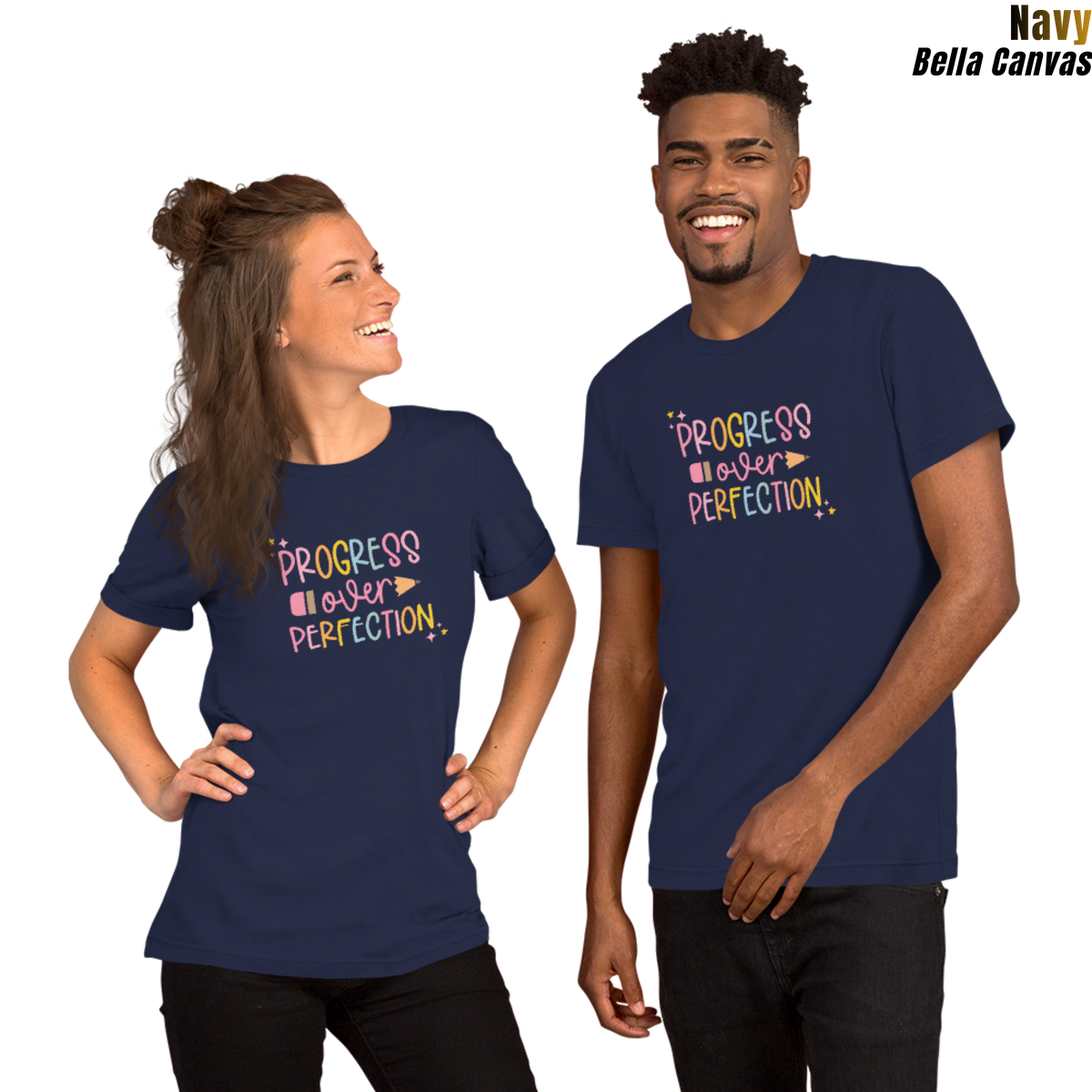 Progress Over Perfection Unisex T-shirt