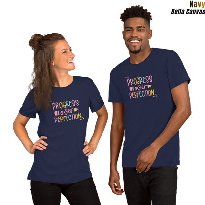 Progress Over Perfection Unisex T-shirt
