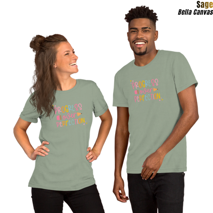 Progress Over Perfection Unisex T-shirt