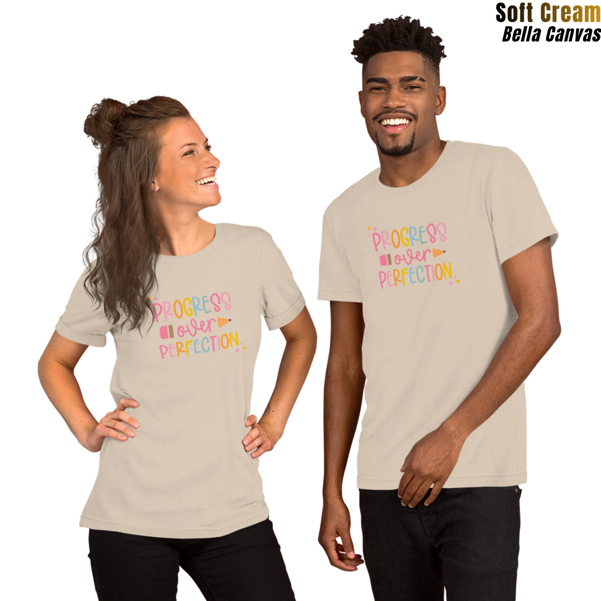 Progress Over Perfection Unisex T-shirt