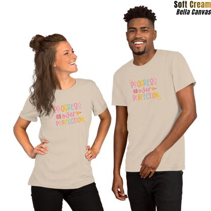 Progress Over Perfection Unisex T-shirt