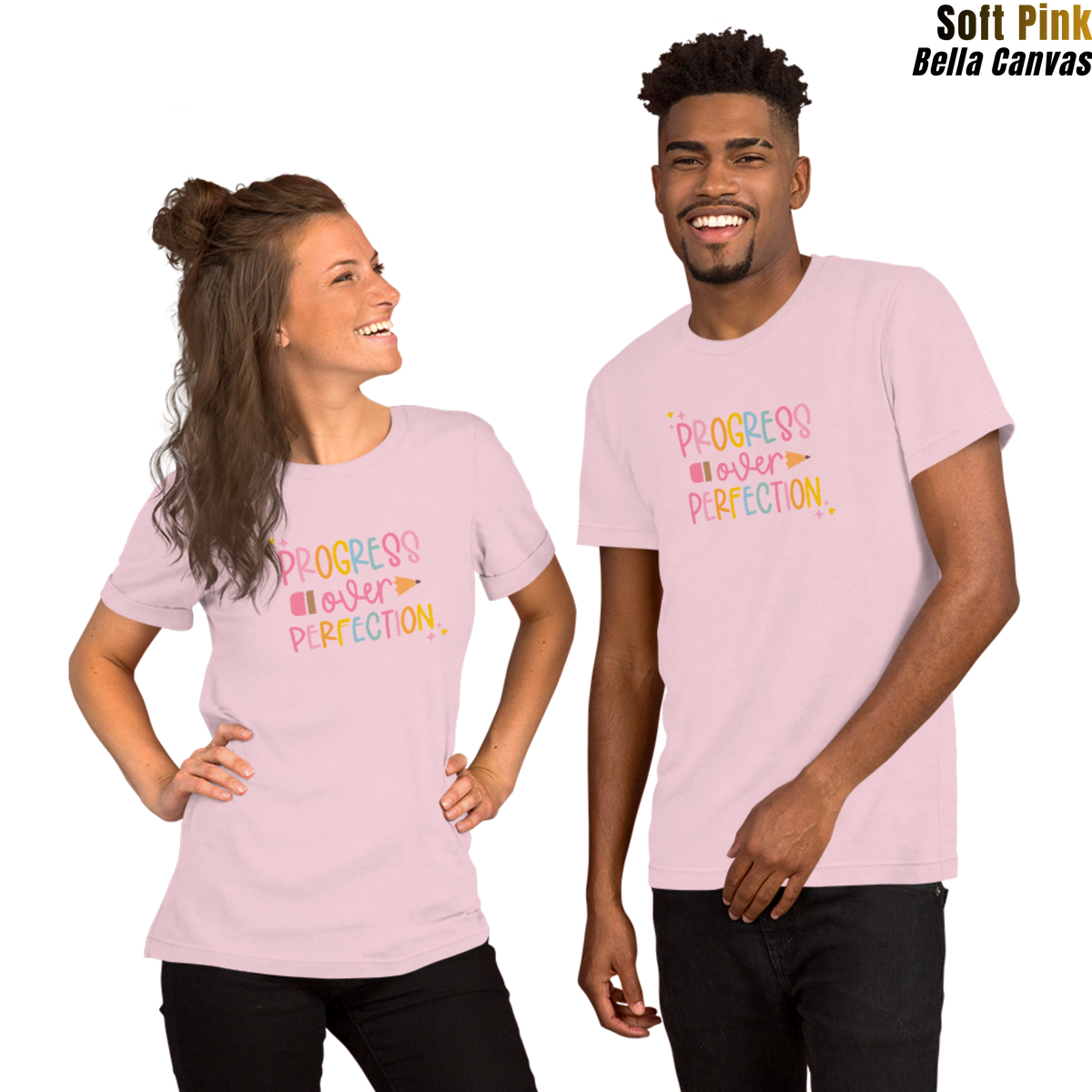 Progress Over Perfection Unisex T-shirt