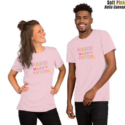Progress Over Perfection Unisex T-shirt