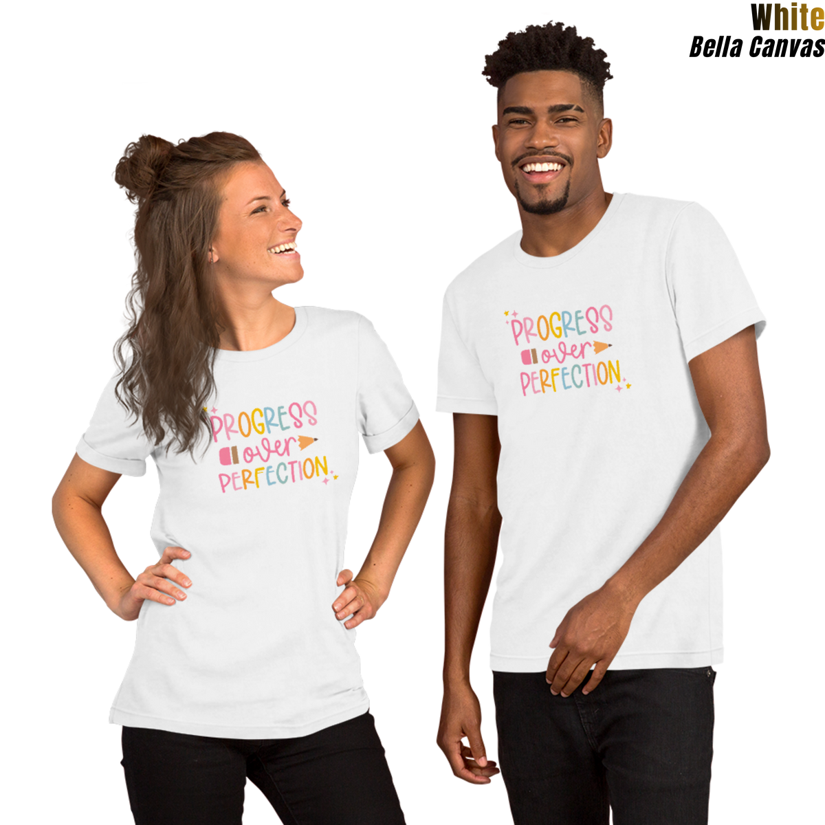 Progress Over Perfection Unisex T-shirt