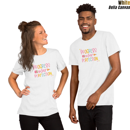 Progress Over Perfection Unisex T-shirt