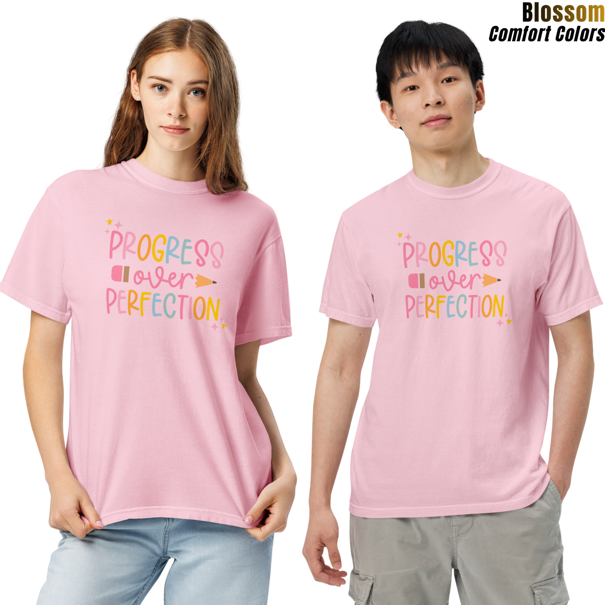 Progress Over Perfection Unisex T-shirt
