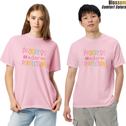 Progress Over Perfection Unisex T-shirt
