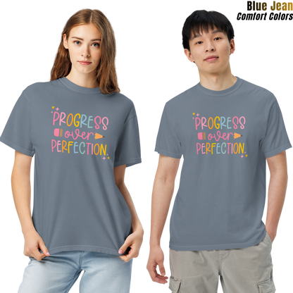 Progress Over Perfection Unisex T-shirt