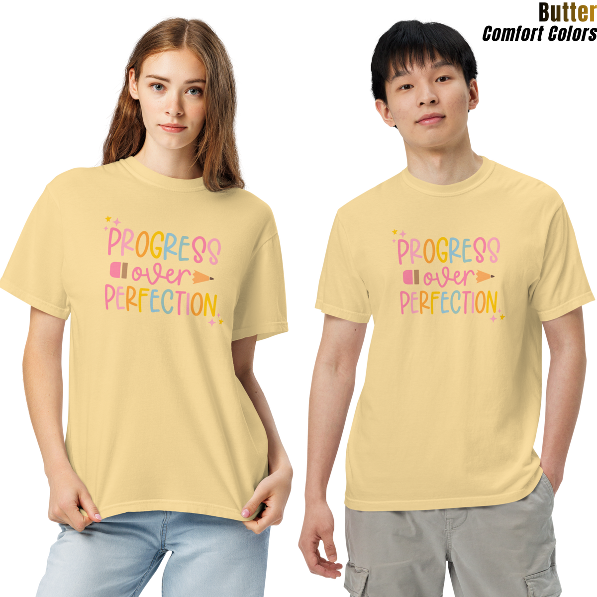 Progress Over Perfection Unisex T-shirt