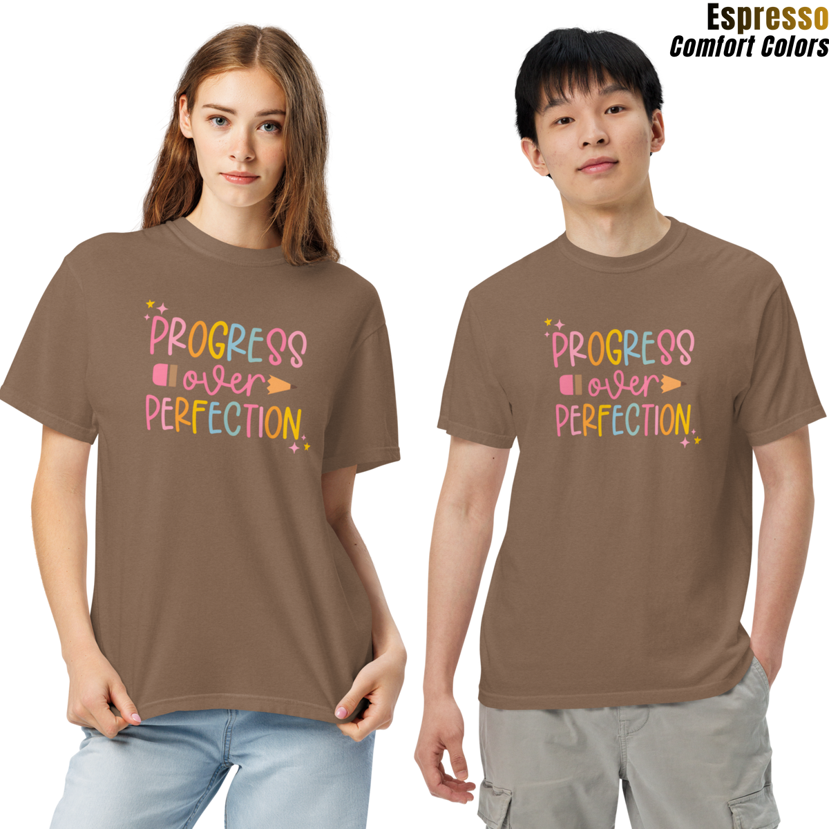 Progress Over Perfection Unisex T-shirt