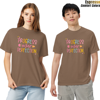 Progress Over Perfection Unisex T-shirt