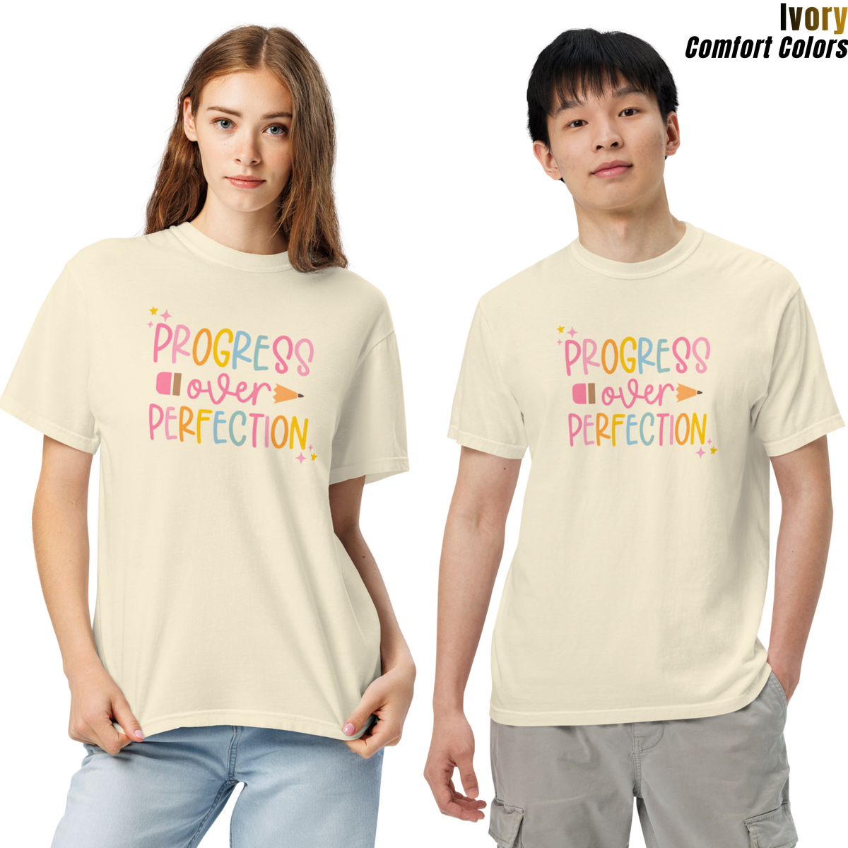 Progress Over Perfection Unisex T-shirt