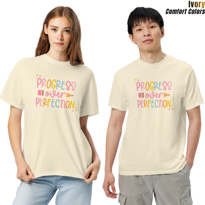 Progress Over Perfection Unisex T-shirt