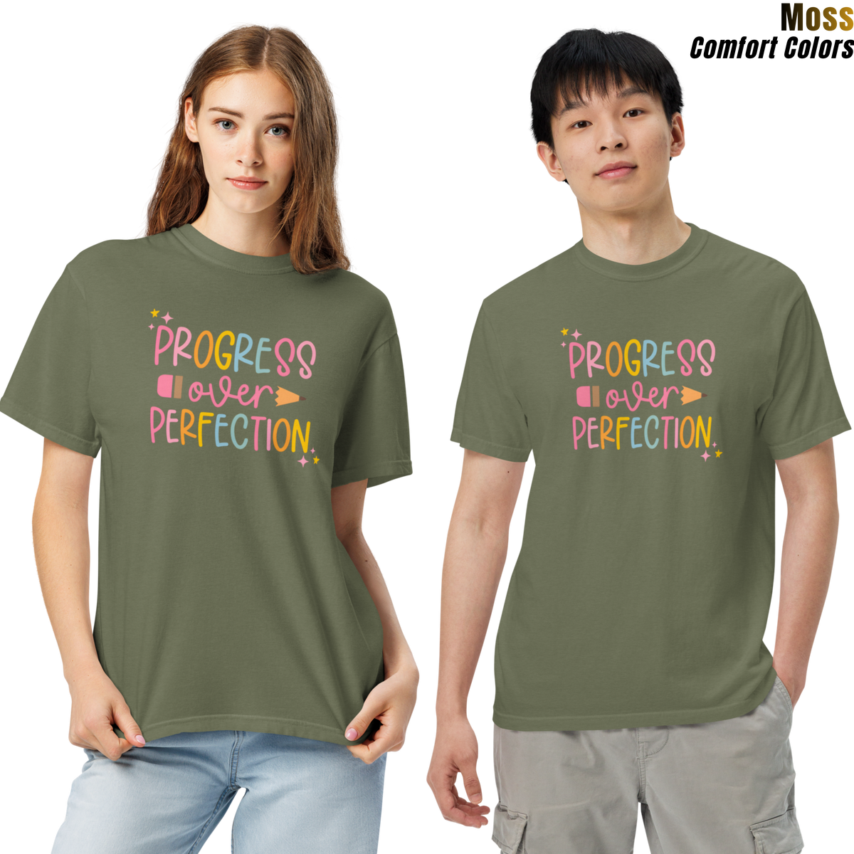 Progress Over Perfection Unisex T-shirt