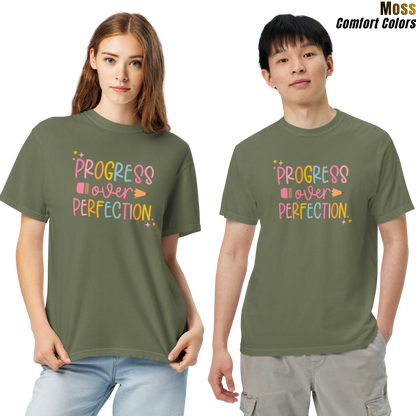 Progress Over Perfection Unisex T-shirt