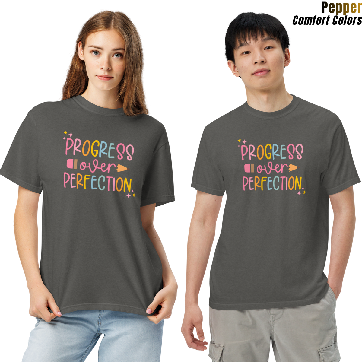 Progress Over Perfection Unisex T-shirt