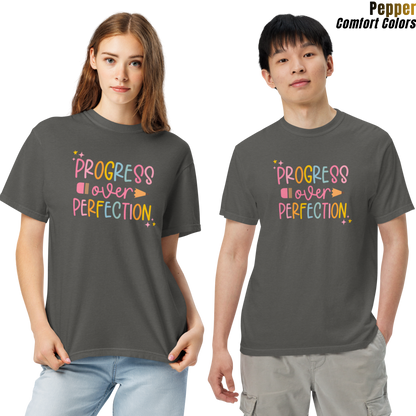 Progress Over Perfection Unisex T-shirt