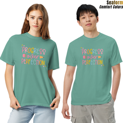 Progress Over Perfection Unisex T-shirt