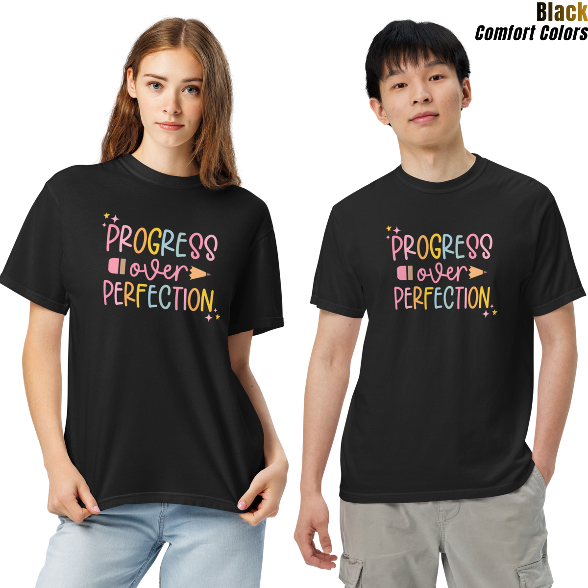 Progress Over Perfection Unisex T-shirt