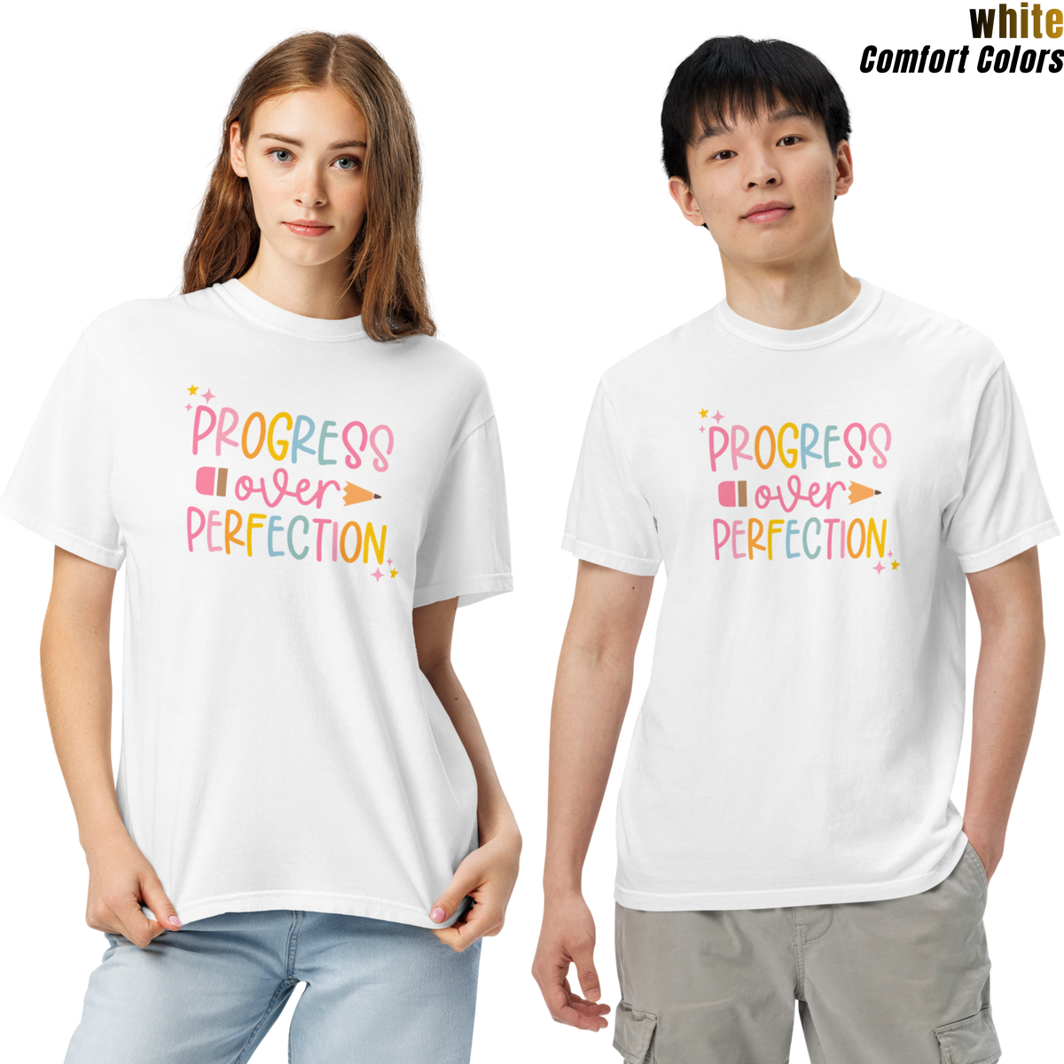Progress Over Perfection Unisex T-shirt