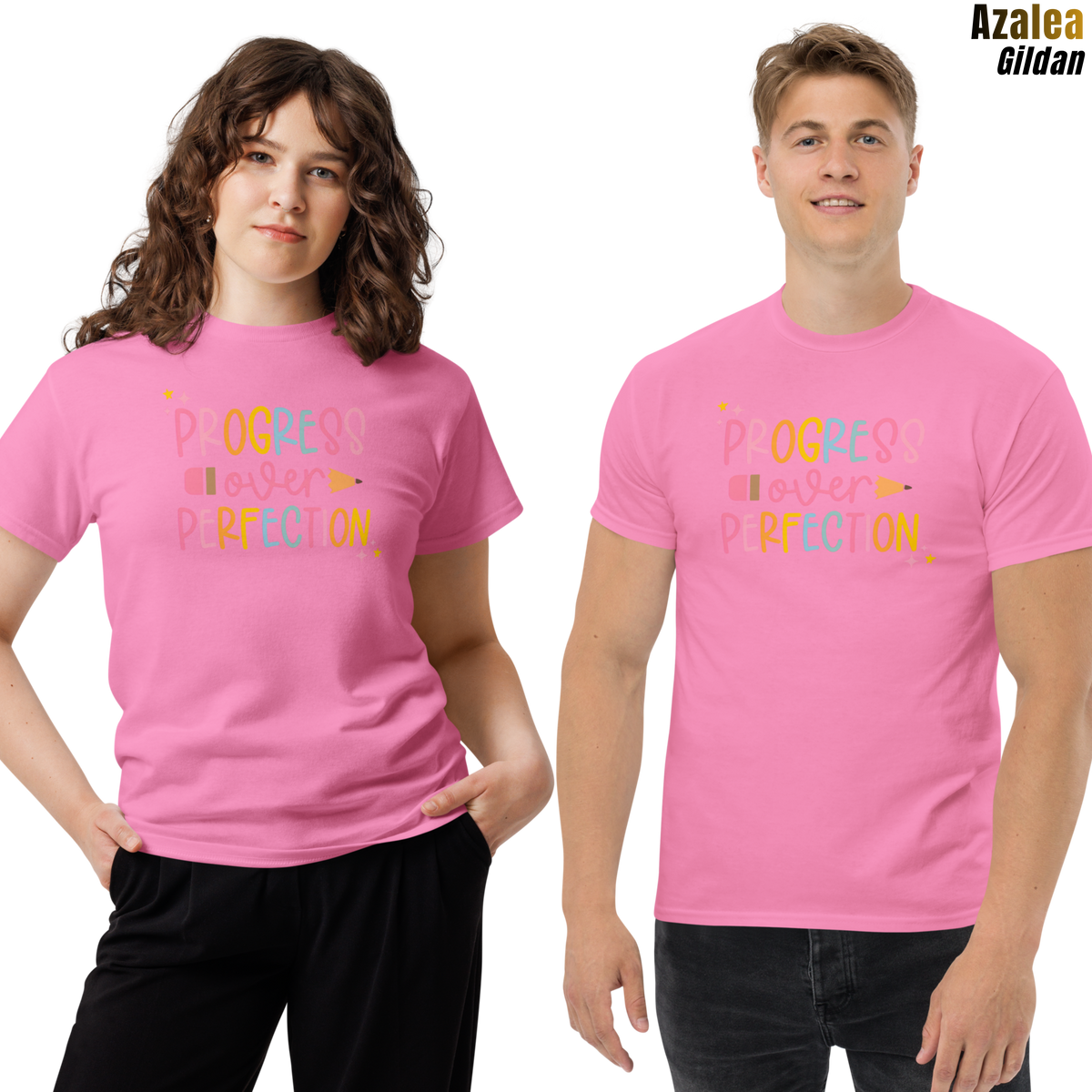 Progress Over Perfection Unisex T-shirt