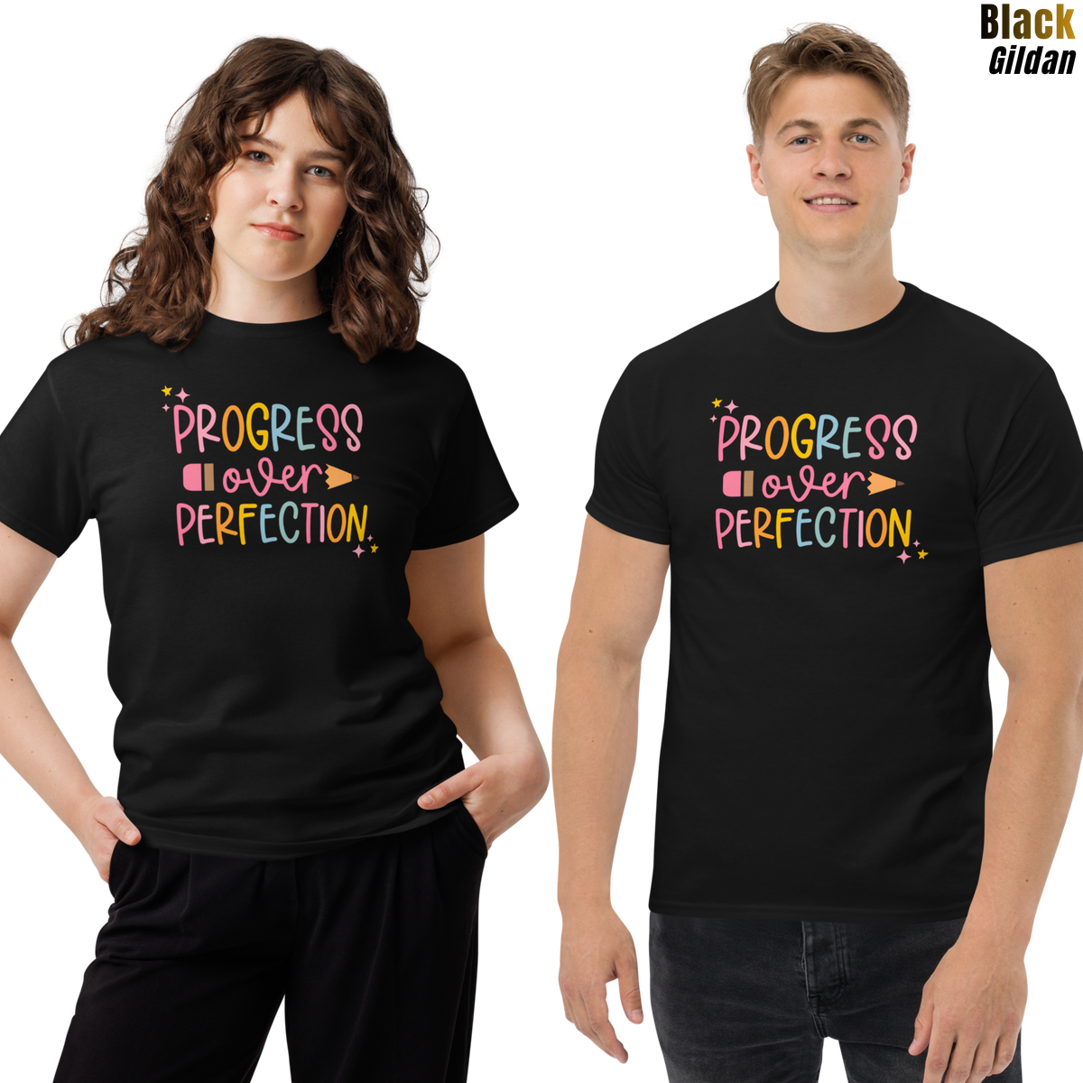 Progress Over Perfection Unisex T-shirt