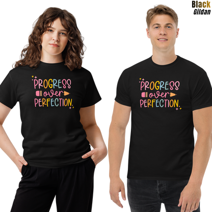 Progress Over Perfection Unisex T-shirt