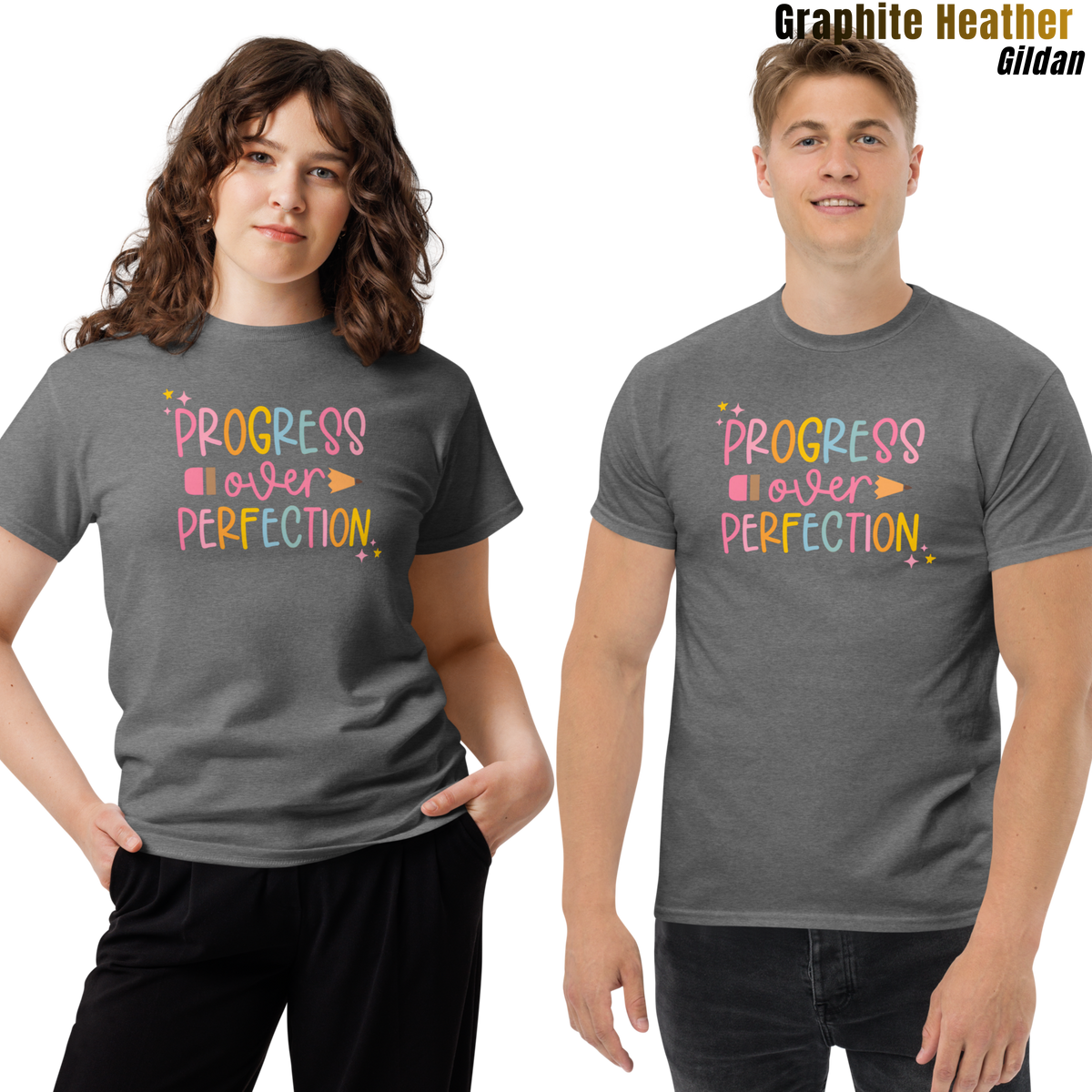 Progress Over Perfection Unisex T-shirt