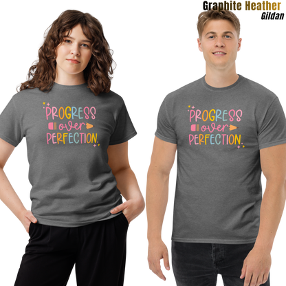Progress Over Perfection Unisex T-shirt