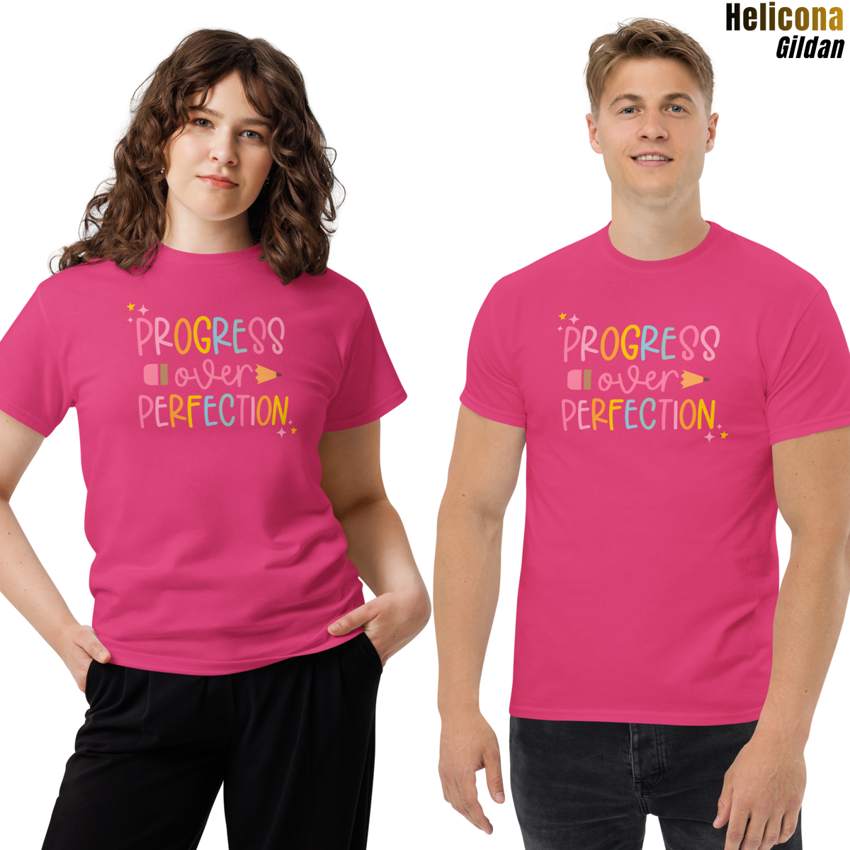 Progress Over Perfection Unisex T-shirt