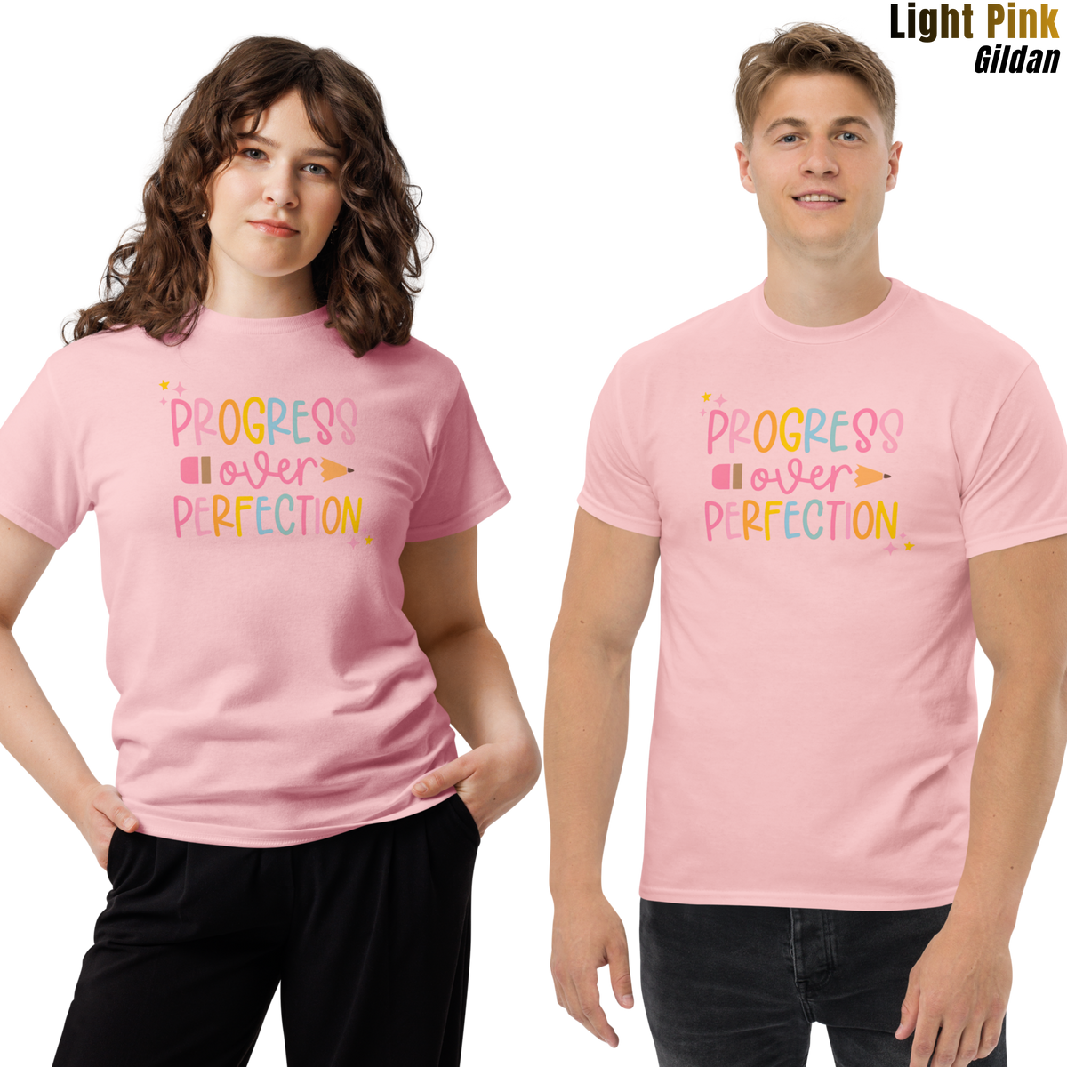 Progress Over Perfection Unisex T-shirt
