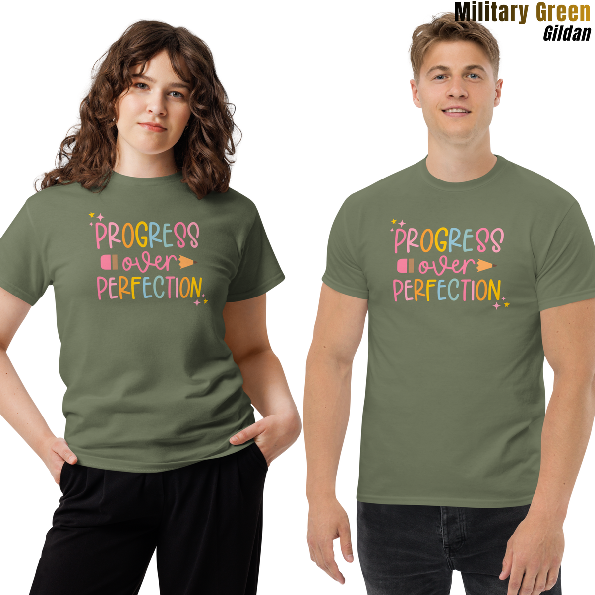 Progress Over Perfection Unisex T-shirt