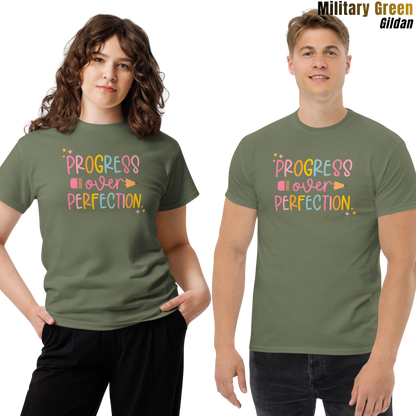 Progress Over Perfection Unisex T-shirt