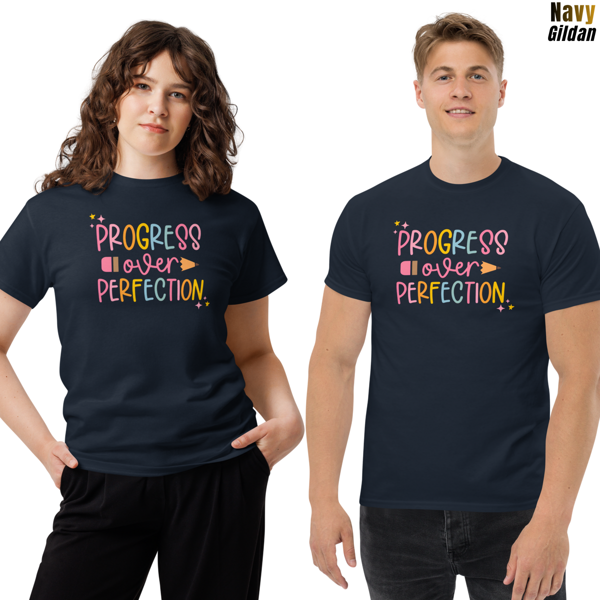 Progress Over Perfection Unisex T-shirt