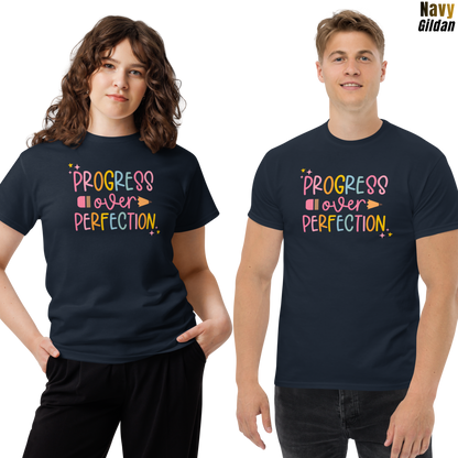 Progress Over Perfection Unisex T-shirt