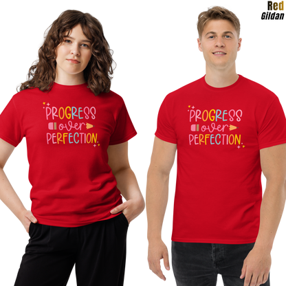 Progress Over Perfection Unisex T-shirt