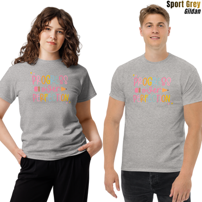 Progress Over Perfection Unisex T-shirt
